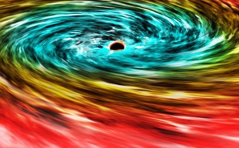Erstes schwarzes Loch, das allein im freien interstellaren Raum fliegt